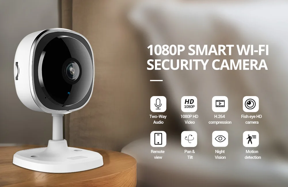 WiFi IP camera security