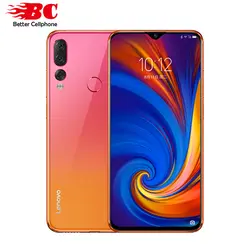 Оригинальный lenovo Z5S 6,3 дюйма Qualcomm SDM710 2,2 ГГц Зуй 10,0 16.0MP + 8.0MP AI три Камера 6 ГБ Оперативная память 64 Гб Встроенная память отпечатков пальцев ID OTG