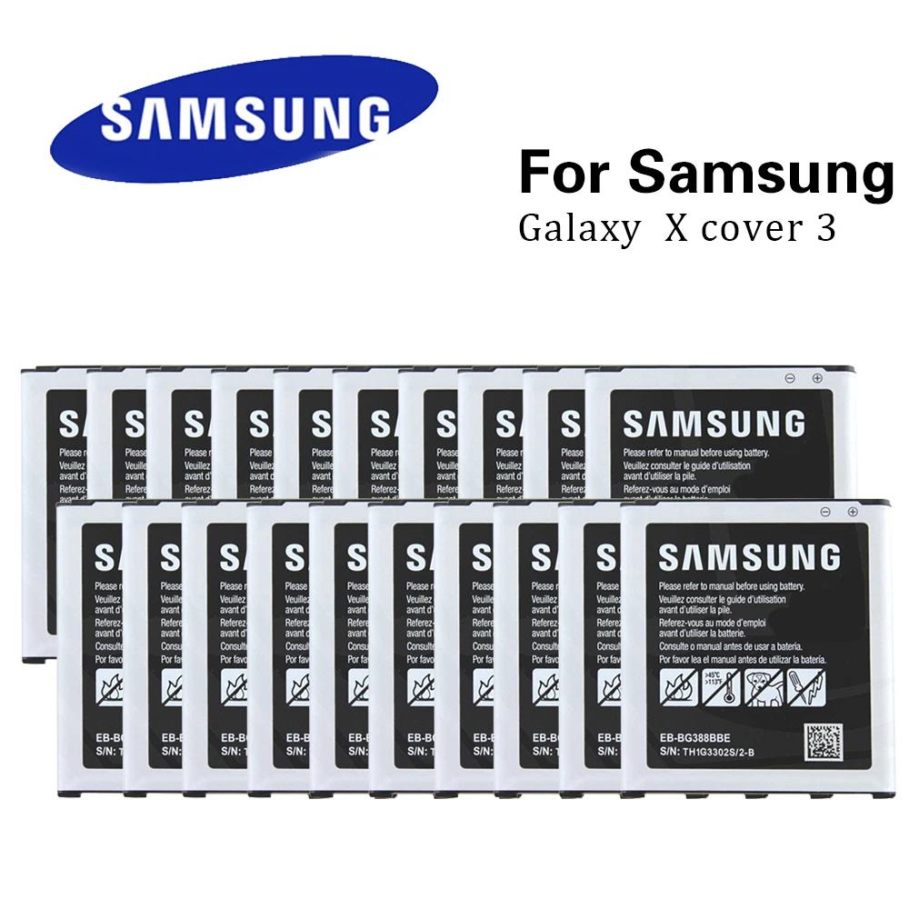 20pcs Original Batteries For Samsung Galaxy Xcover 3 G388 EB-BG388BBE With NFC 2200mAh Real Capacity Wholesale | Мобильные телефоны
