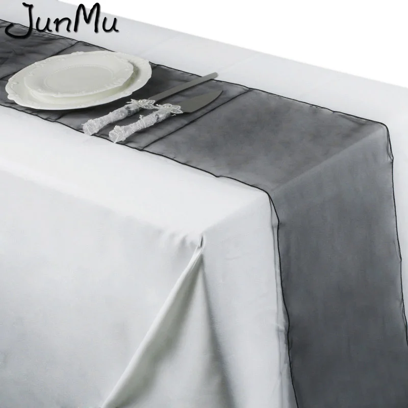 Multicolor 30cm*275cm Sheer Organza Fabric Organza Table Runner Chair Sash Bows For Wedding Party Birthday Xmas Decor Multicolor 30cm*275cm Sheer Organza Fabric Organza Table Runner Chair Sash Bows For Wedding Party Birthday Xmas Decor