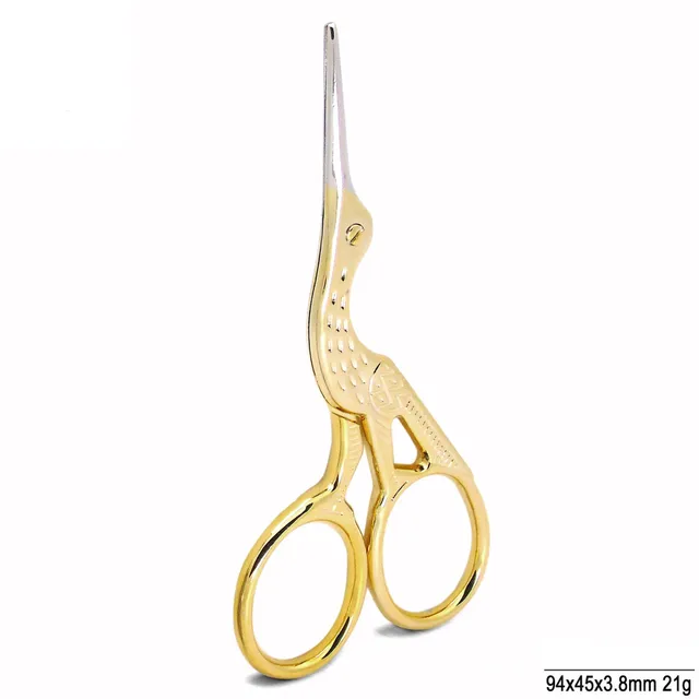 Vintage Stork Bird Style Sewing Scissors Carbon Steel TailorSewing