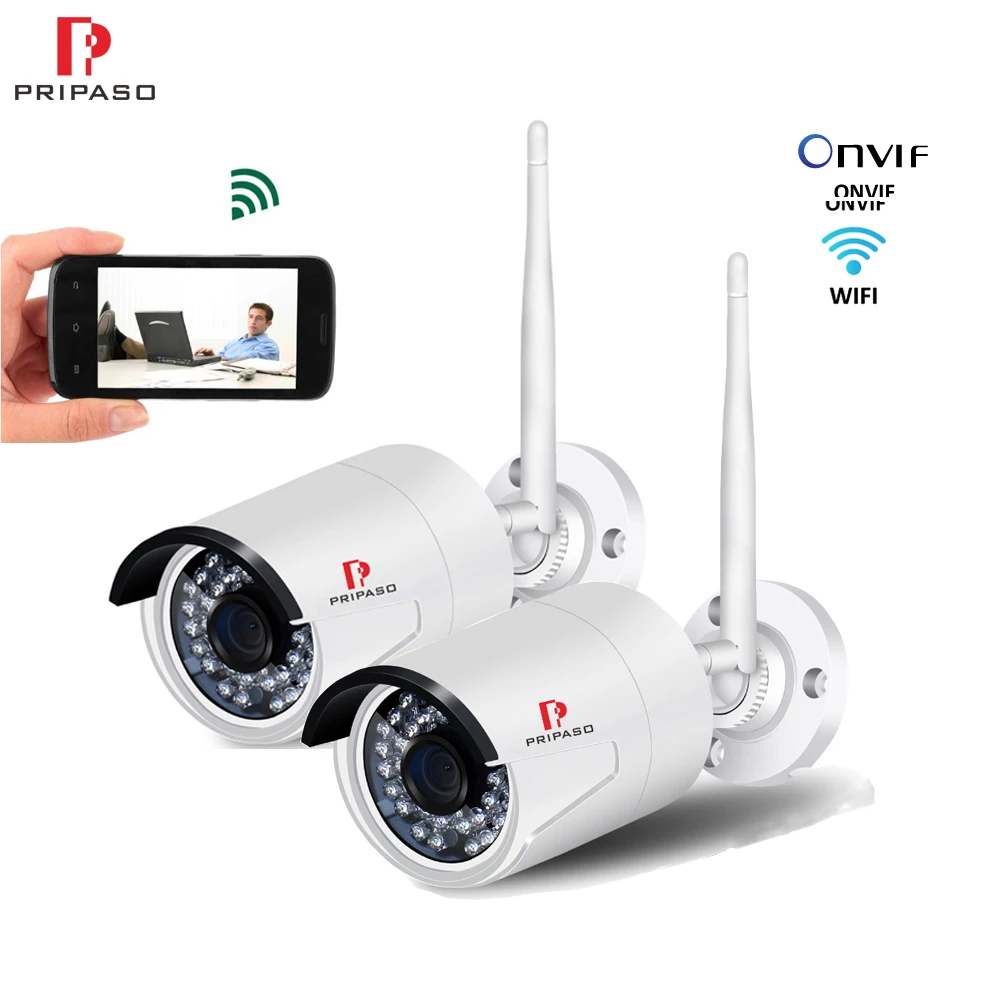 

2Pack Surveillance IP Camera Outdoour Wifi Camera 1080P Waterproof CCTV Camera Security Camera Motion Detection
