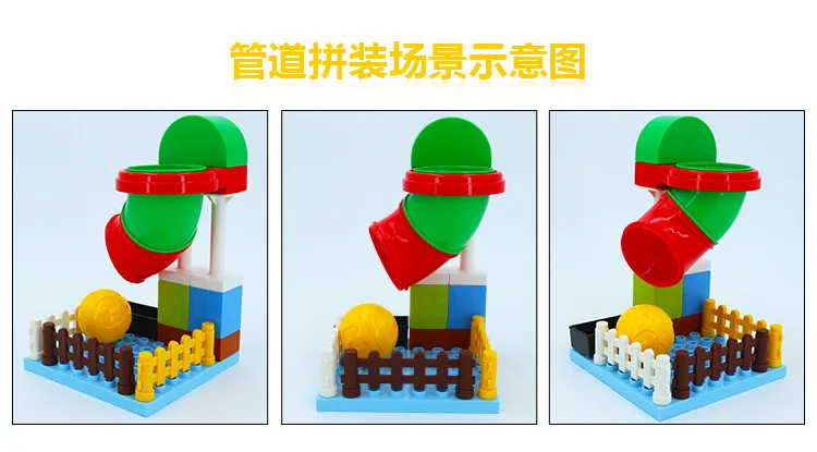 Раздвижные строительные блоки большого размера аксессуары DIY игрушки