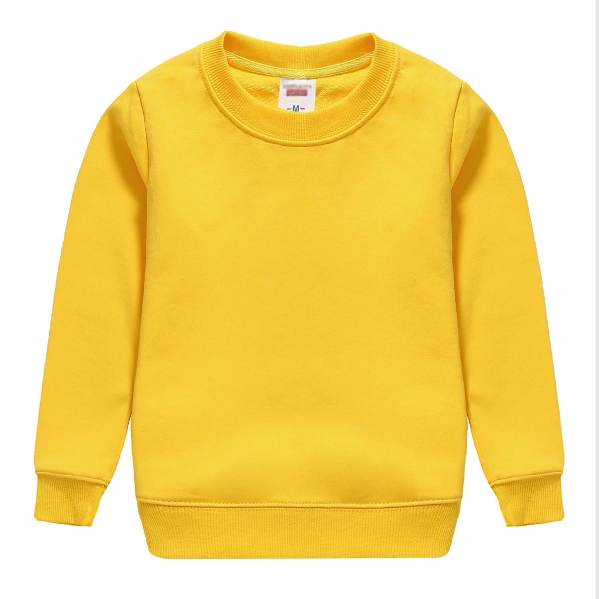 

2018 new fashion winter autumn solid full sleeve sweatshirt with 8 colors for child choose ,keeping warm of casual clothing