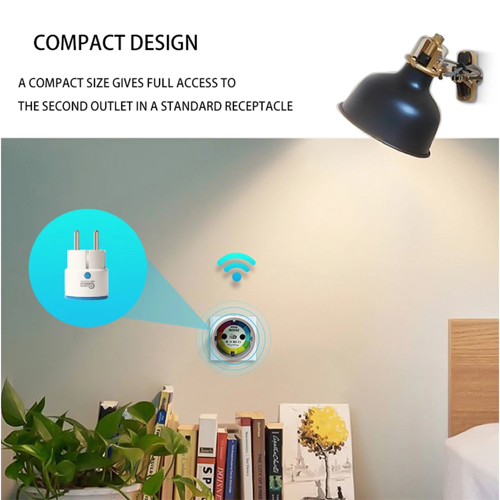 Смарт розетка NEO Coolcam Z Wave Plus умный удлинитель диапазона для домашней