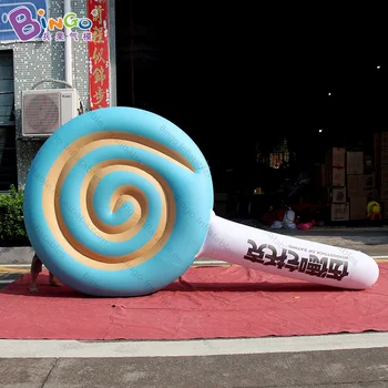 

Factory outlet high quality PVC inflatable big lollipop for sugar shop or party decoration etc customized logo