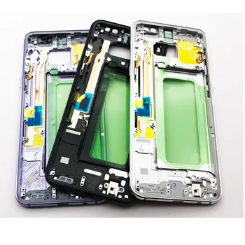 

For Samsung galaxy s8 s8 plus s8+ G950 G955 Middle Bezel Plate Rear Back Housing With Power Volume Button Key Replacement Parts
