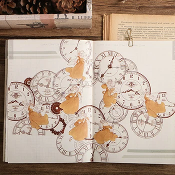

Vintage Time Angel Wings Washi Tape Masking Tape Decorative Diary Scrapbook Planner Stickers Stationery Papeleria Escolar