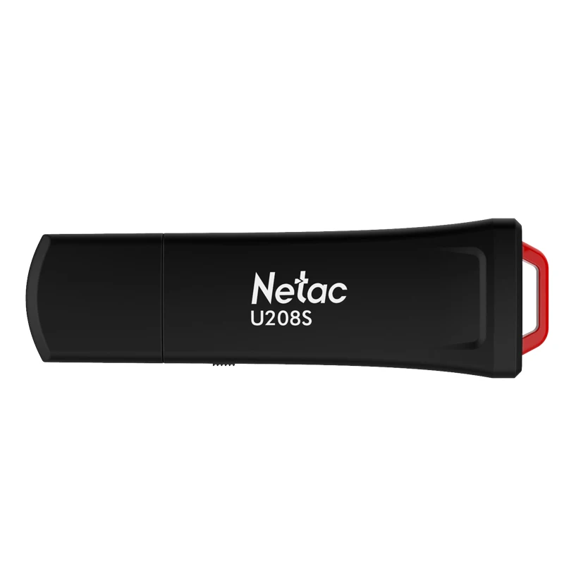 Netac 8 ГБ 16 ГБ 32 ГБ USB флэш-накопитель 2,0 Флешка USB флешка черный накопитель U208S U диск с защитой записи зашифрованная память