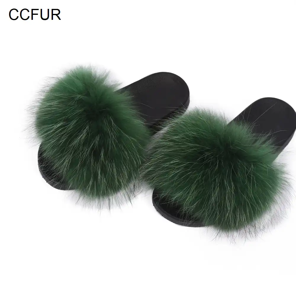 sliders shoes fluffy