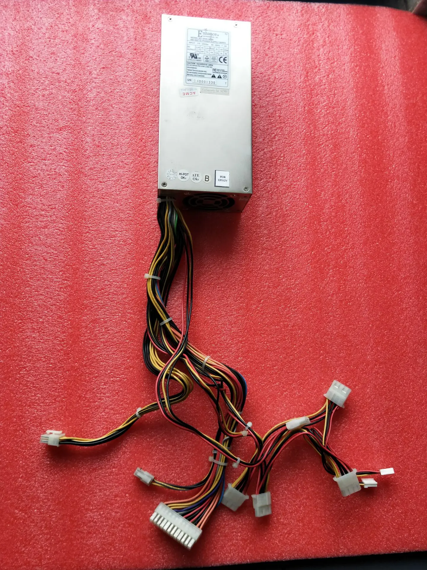 

Emacro For Enhance ENS-0746 Server Power Supply 480W PSU For Server Computer