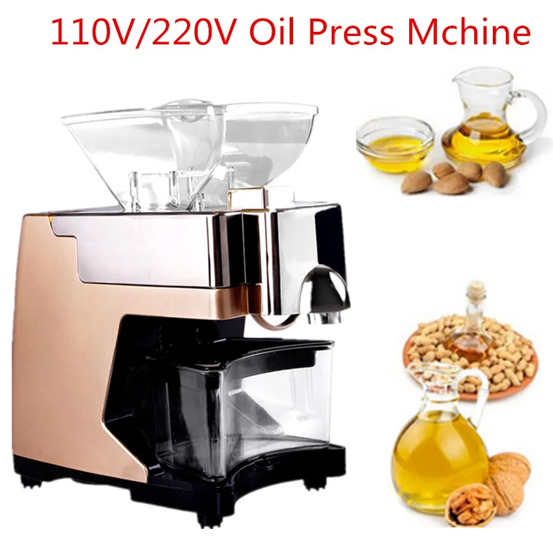 Full Automatic Nut Grape Seed Oil Expeller Cold Hot Press Machine Oil
