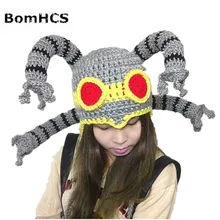 Bomhcs Прохладный Смешные подарок Осьминог шапочки ручной работы вязаная шапка Для мужчин зима теплая Кепки