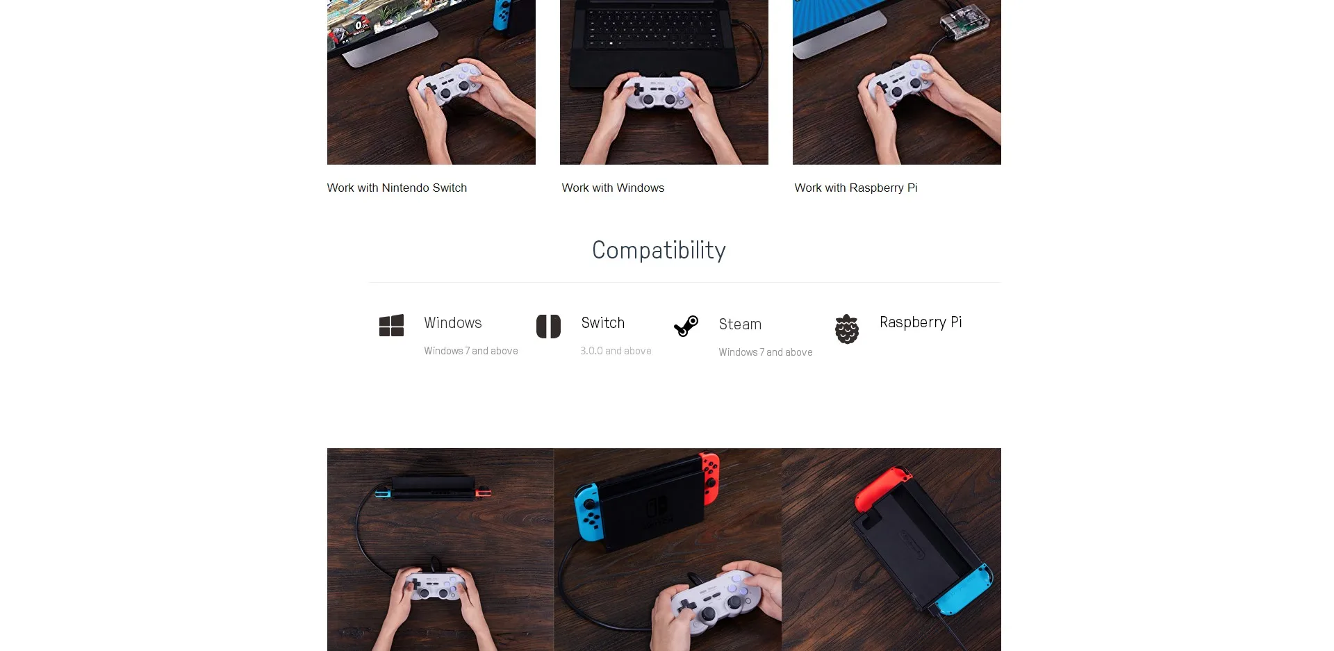 8Bitdo SN30 Pro USB геймпад для nintendo Switch, Windows, Raspberry Pi(SN Edition