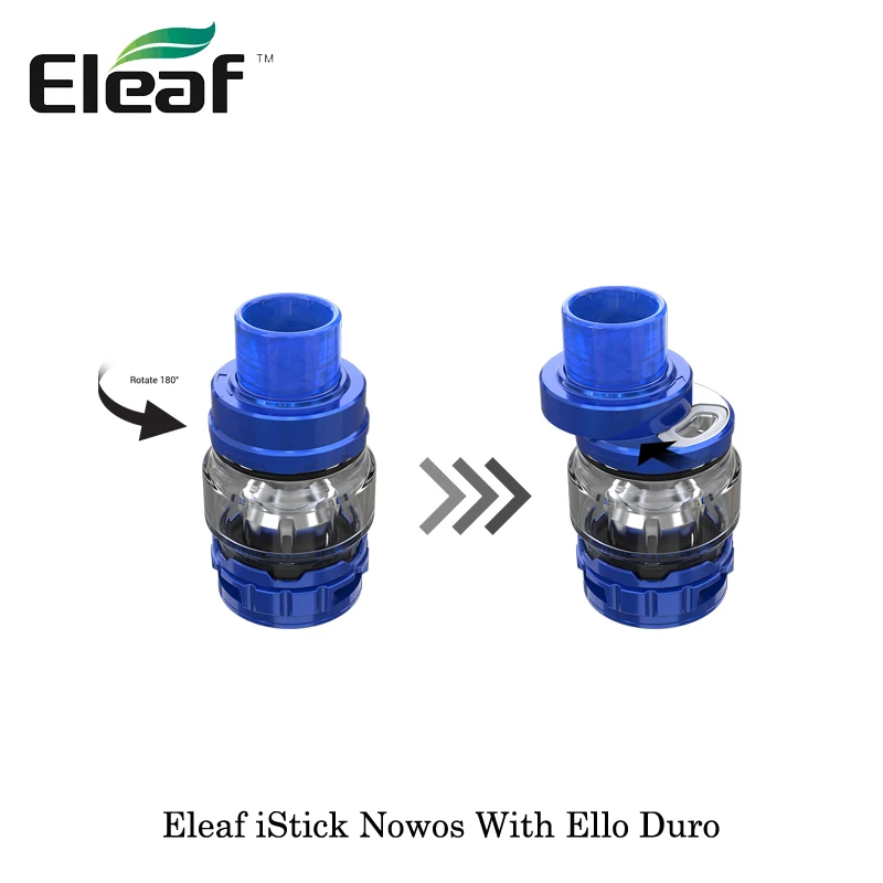 Электронные сигареты 80 Вт Eleaf Istick Nowos 4400 мАч батарея Элло дюро Subohm бак 6 5 мл емкость