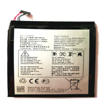 

3000mAh TLP030JC Battery For Alcatel One Touch A3 XL 9008 9008X 9008D Mobile Phone Batteries With Tools for gift