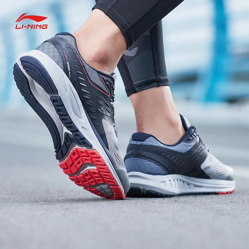 Li-Ning/мужские кроссовки для бега с подушкой; спортивная обувь с подкладкой; дышащие удобные кроссовки для фитнеса; ARHN017 XYP669