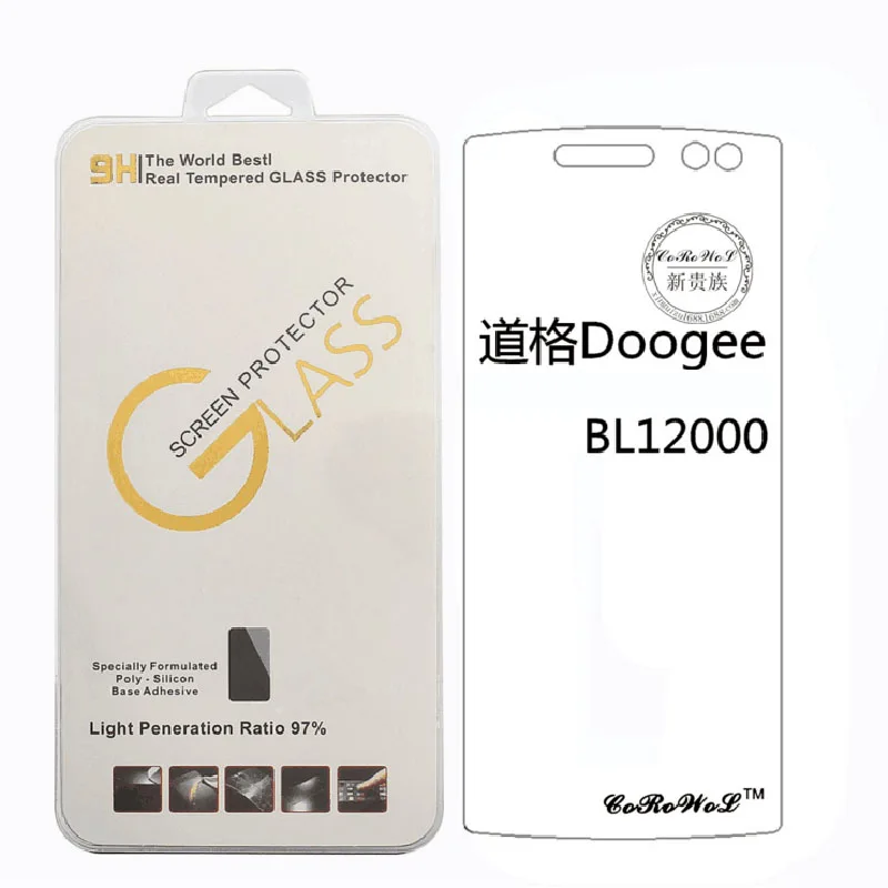 For Doogee BL12000 Screen Protector Thin Front Phone Films Explosion Proof Tempered Glass phone flim | Мобильные телефоны и