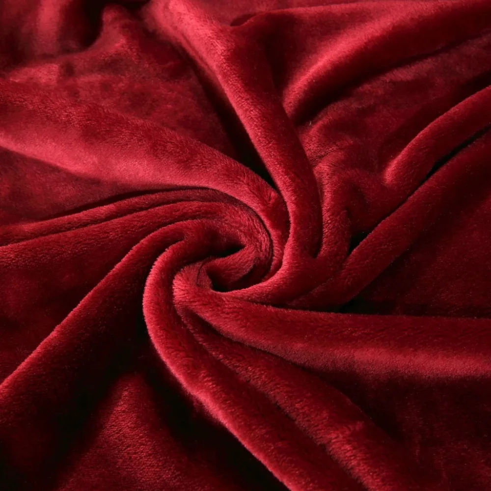 Однотонное фланелевое одеяло на воздухе/диван/постельные принадлежности зимнее теплое мягкое одеяло простыня 150/180*200 см 200*230 см