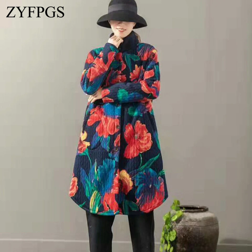 1 Image 3 Nouvelle Velours 2 6 Laine Qualité image Top Chaud Z1021 De Mode image Fleur Haute Hiver Classique Femmes Arrivée 2018 Design Manteau 5 Femelle 4 image 7 Zyfpgs image image image ZS7RHR