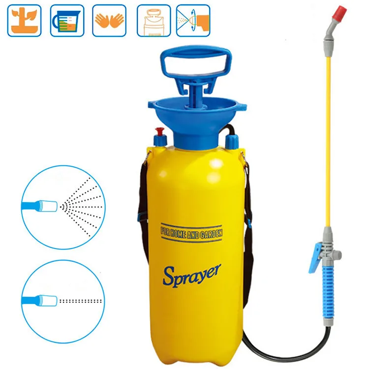 5L ручной опрыскиватель для покрытия пестицидов распылитель давления воздуха с 1,3 м палочка для полива