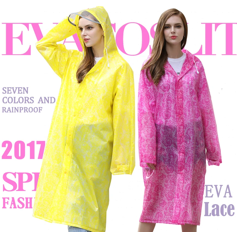 Women Lace Raincoats 20