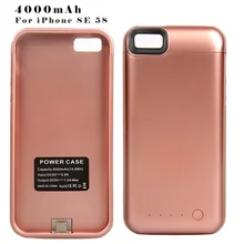 In All 4000 mAh For iPhone SE 5S Battery Case For Apple iPhone 5S SE 5 Smart Charger Cover For iPhone SE Power Bank Capa Fundas