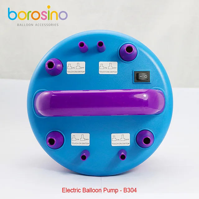 B304 Free Shipping High Power Four Filling Nozzle Inflatable Electric  Balloon Pump Air Inflator Machine