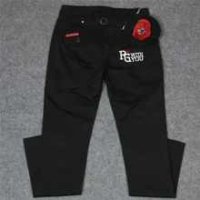 Новые женские брюки для гольфа с одной маленькой шаровой сумкой, перламутровые ворота, уличная спортивная одежда на молнии, хлопковая одежда для гольфа, весенние штаны, 2 цвета