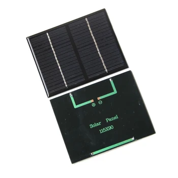 

BUHESHUI 1.5W 18V Solar Cell Polycrystalline Solar Panel Solar Module DIY Solar Charger Education Study 115*90MM Free Shipping