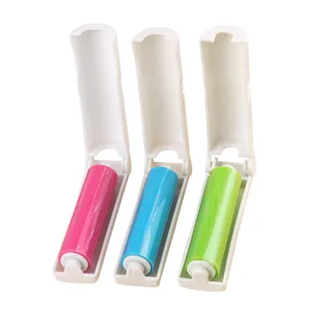 

Portable Pet Hair Removal Combs For Cats Dogs Foldable Fur Lint Sticky Brush Dust Hair Roller Cat Grooming Supplies Mini Size