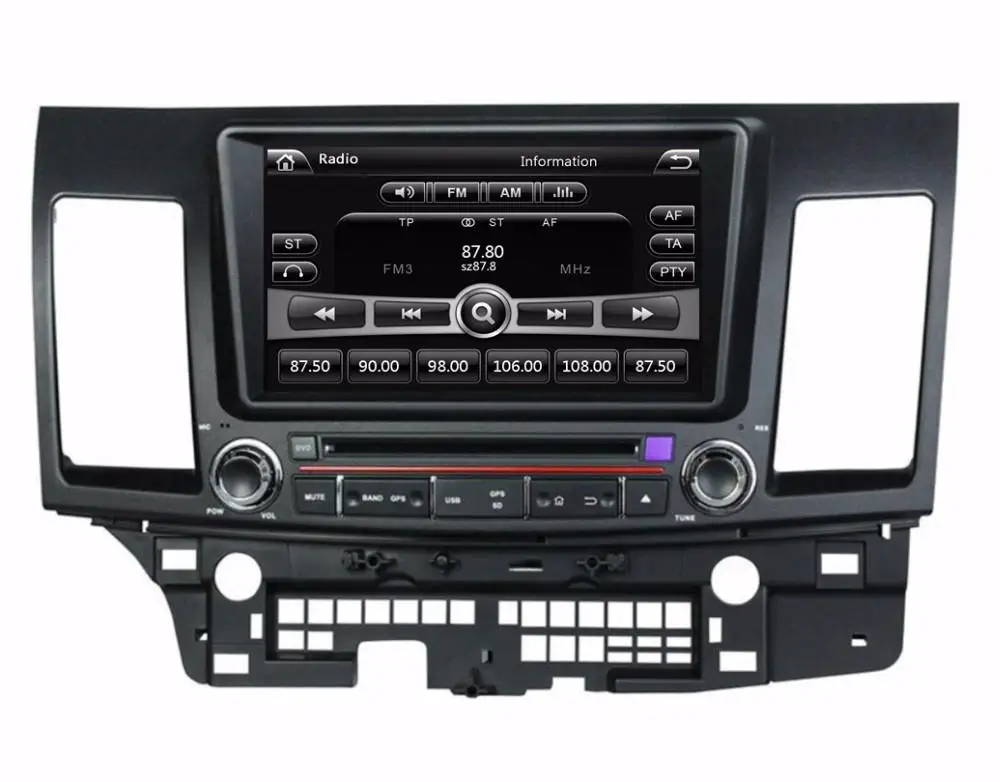 Автомобильный DVD плеер 8 &quotс GPS(opt) BT/TV аудио радио стерео Мультимедиа для Mitsubishi LANCER