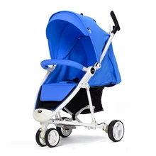 Здоровая детская коляска с высоким ландшафтом, светильник для детской коляски в европейском стиле, детская коляска, экологичный складной трехколесный велосипед