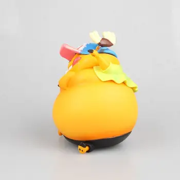 

Anime Figures One Piece Fat Tony Tony Chopper Slobber Figure Eating goods PVC Collectible Model Christmas Toys Dolls Gift
