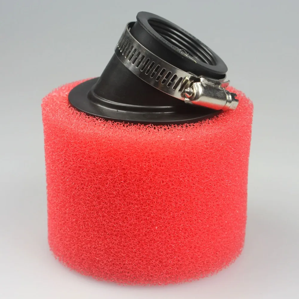 35mm Red Foam Air Filter Cleaner for 50cc 70cc 90cc 110cc ATV Dirt Pit