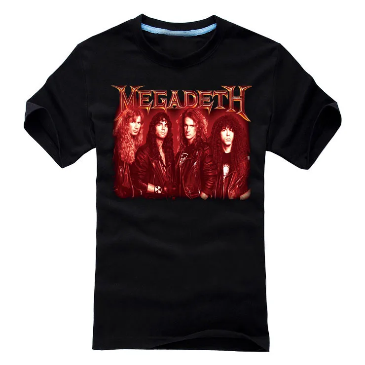 13 дизайнов Харадзюку уличная Megadeth Camiseta рок брендовая хлопковая Футболка 3D череп футболка с принтом в виде костей Hardrock thrash heavy Metal Rocker