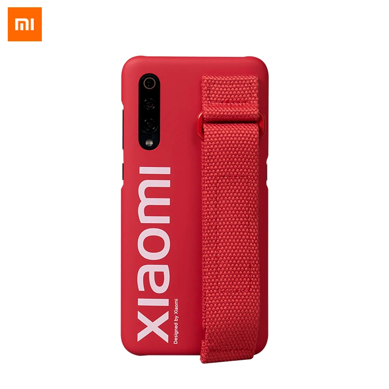 

Original Official Xiaomi Case for Xiaomi Mi 9 Street Style Fashion Wristband Cover Slim Design Bracket Case for Xiaomi Mi9