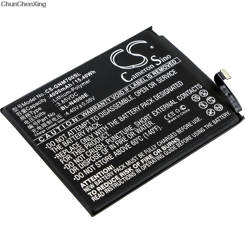 Cameron Sino 4000mAh аккумулятор BL-N4000E для GIONEE M7, M7L