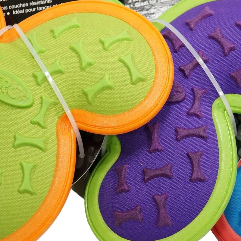 CAITEC Dog Toys Squeaky Propeller Durable Fit for Outdoor Throwing Suitable for Medium to Large Dogs