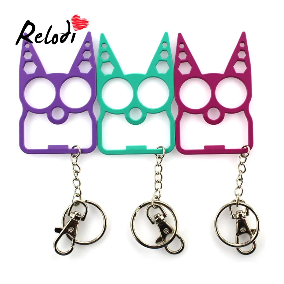 

Relodi Multi-Function Keychain Cute Key Ring with Bottle Opener Creative Wrench Self-Defense Car Key Chain for Men SP1909