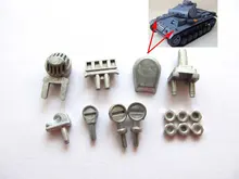 Mato upper hull metal part set for 1/16 1:16 RC Panzer III, IIIH tank,metal upgraded parts