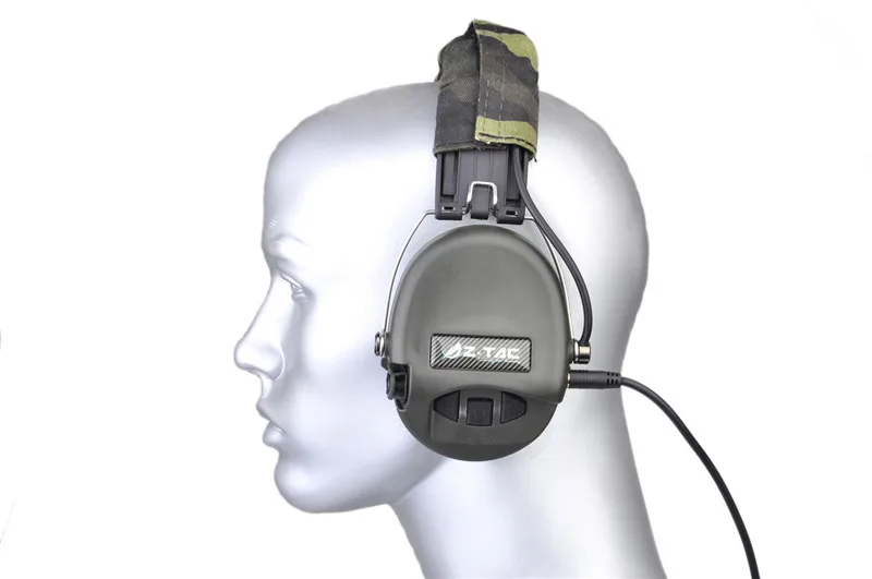 Fone de Ouvido para Ipsc Redução de Ruído Fone de Ouvido Protetor para Rádio Z-tático Airsoft Sordin Tiro Caça Militar 7 Esporte e Lazer