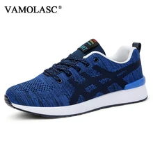 VAMOLASC New Men’s Sport DMX Cushioning Running Shoes Air Mesh Breathable Outdoor Sneakers