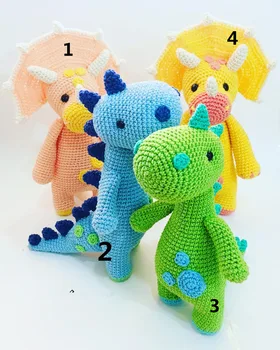 

crochet toys amigurumi doll dragon model number SQ322013