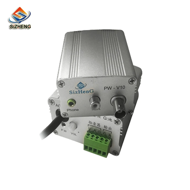 

PW-V10 Professional CCTV microphone power supply for audio surveillance