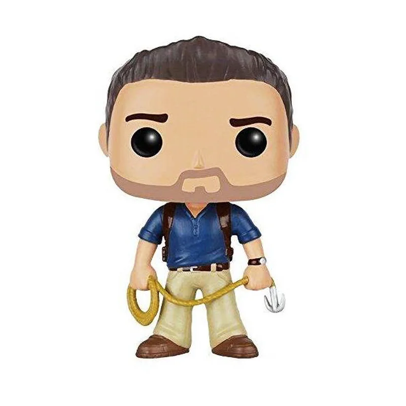 

Uncharted 4 A Thief's End NATHAN DRAKE Ultimate Edition Action Figure Collectible Model Bobble Head Q Edition For Car Decoration