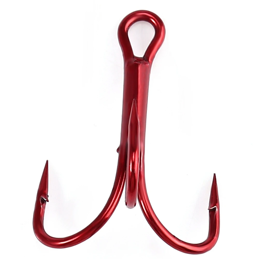

New Arrival 100pcs/lot Fishhooks 4 Colors High Carbon Steel Fishing Hooks Crank Lead Sharp Fishing Hooks 5 Sizes 2# 4# 6# 8# 10#