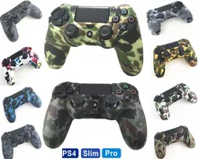 PS4 Accessories Silicone Gel Guards sleeve Skin Grips Cover Case Caps For Playstation 4 PS4 Pro