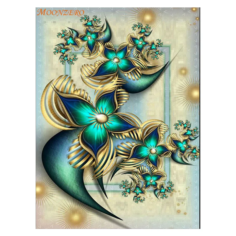 

5D cross stitch diamond painting DIY flower embroidery square full diamond rhinestone mosaic decorative wall stickers pendant