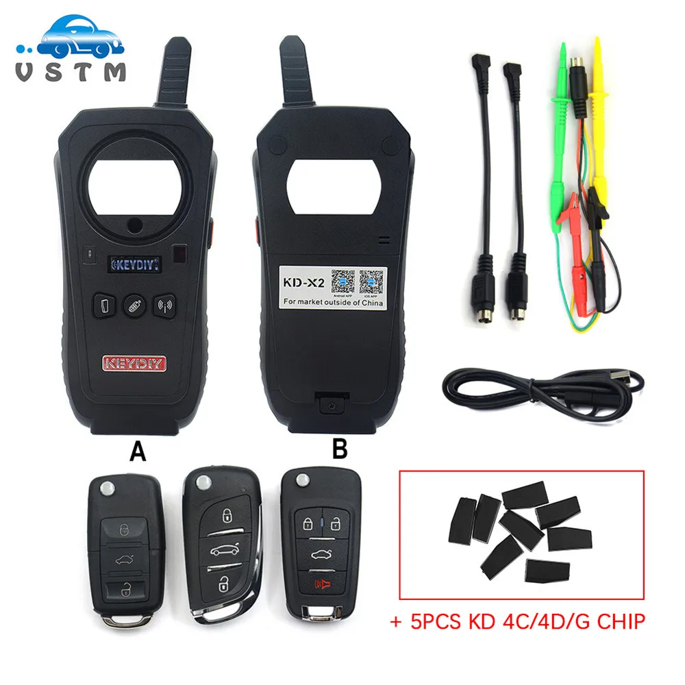 2019 VSTM KEYDIY KD X2 Автомобильный ключ для гаражной двери дистанционный kd x2